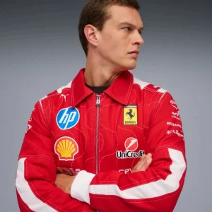 PUMA Men Graphic Print Casual Jacket